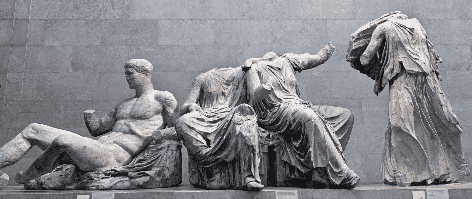 Greek marble statue during Renaissance